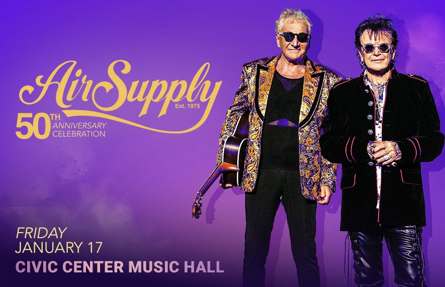 More Info for Air Supply - 50th Anniversary Celebration